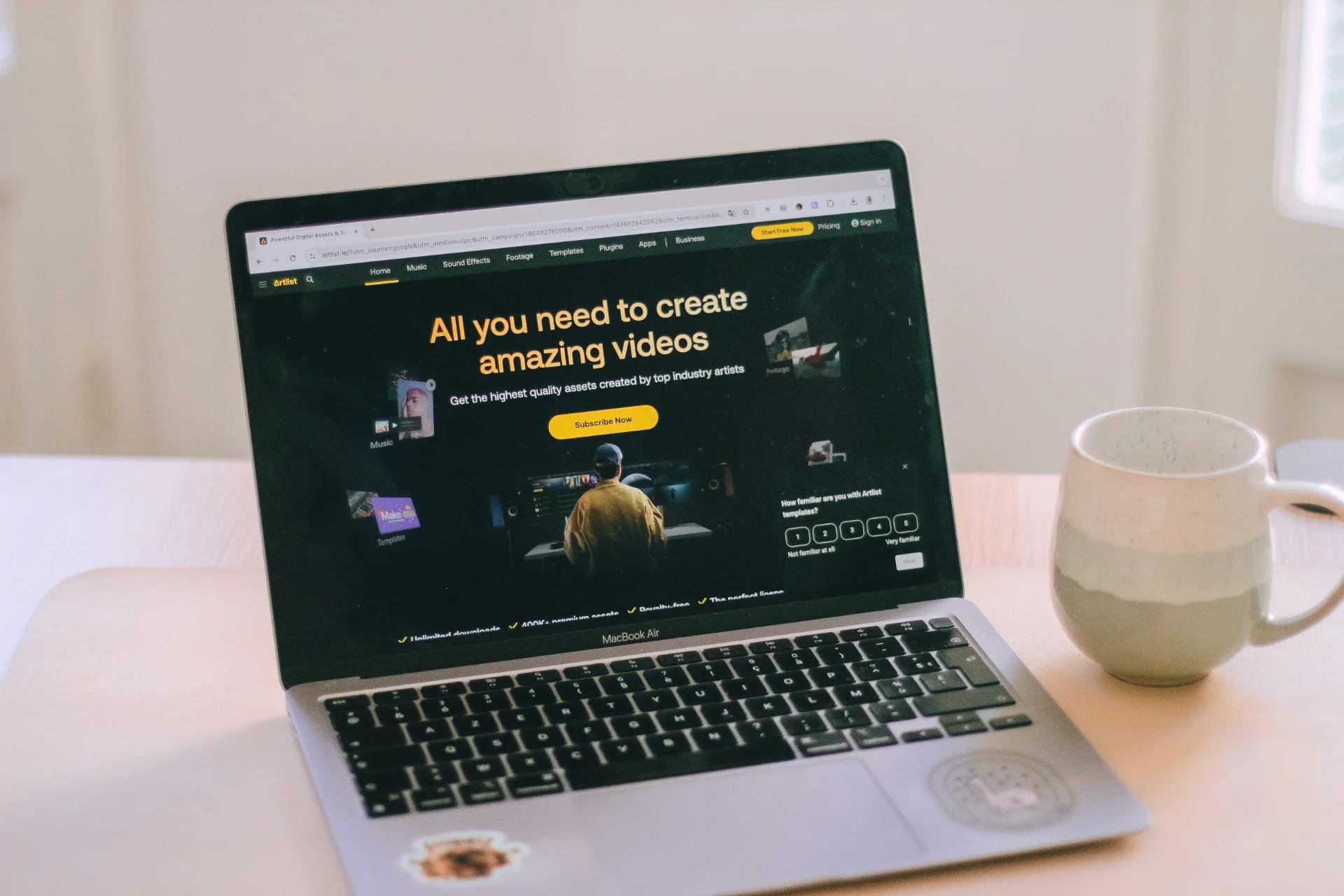 Erstellung von Landingpages